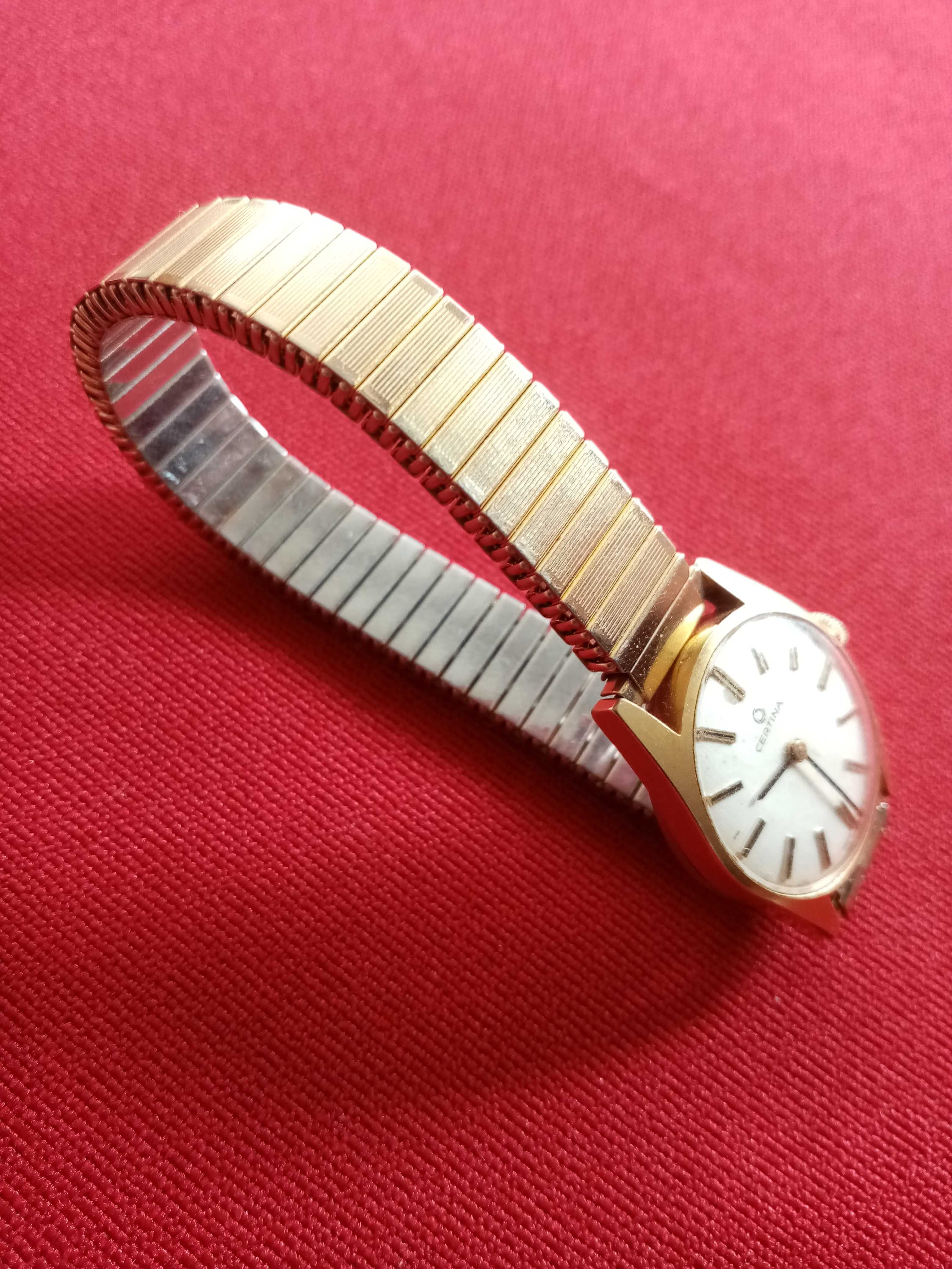 CERTINA Vintage Swiss 1960 г. Ladys  Gold дамски механичен часовник