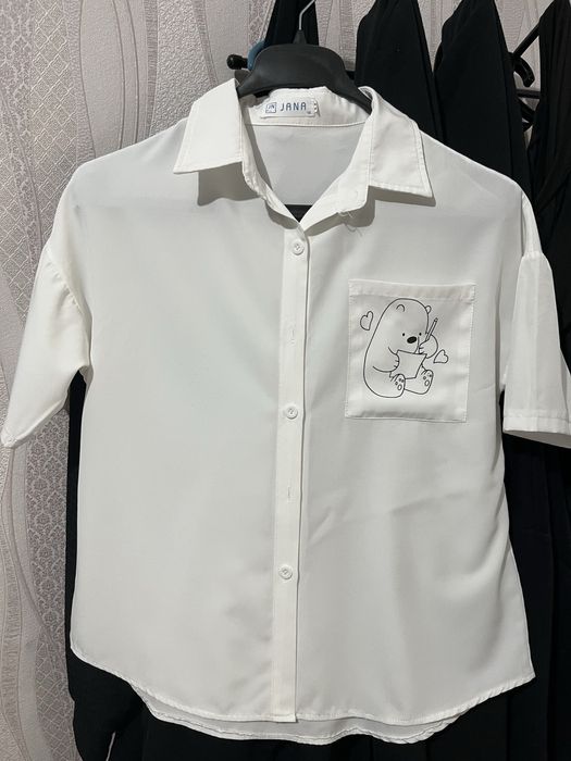 Рубашка с коротким рукавом!