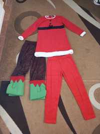 Costum mos crăciun 7-8 ani 122 cm