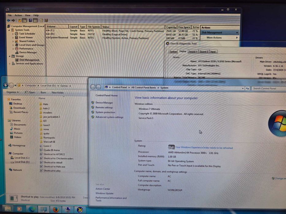 Calculator Unitate PC AMD Athlon