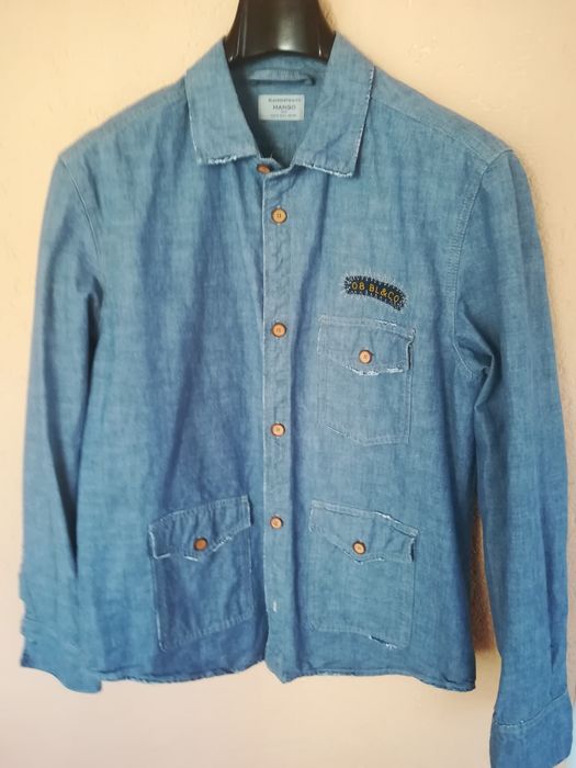 Cămașă bărbați Mango Man Xl blugi