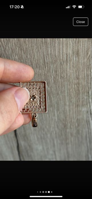 Pandativ din aur 14k Versace