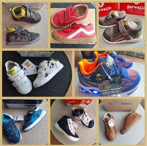 Нови обувки/маратонки на Geox, Naturino, Garvalin, Superfit - н. 22