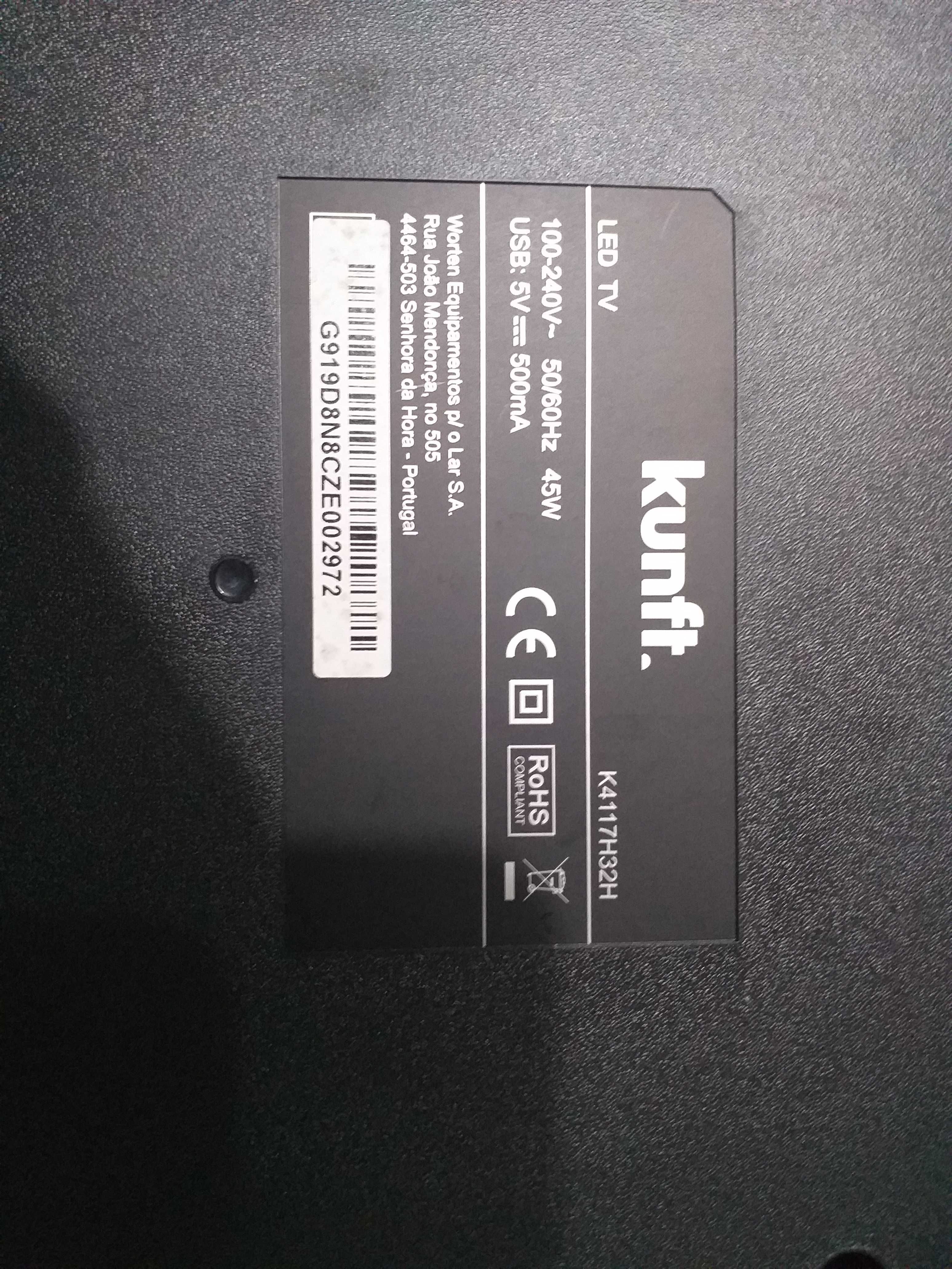 KUNFT  tv led K4117H32H display defect