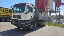 MAN TGA 33.360 6x4 BL - Basculanta - Macara - Greifer