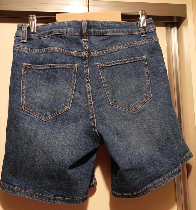 Pantaloni scurti jeans C&A albastru, mar 42 (EUR) / L