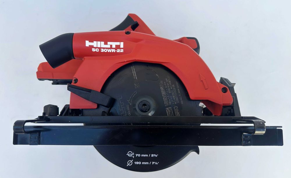 Hilti SC 30WR-22 Nuron - Безчетков ръчен циркуляр неразличим от нов!