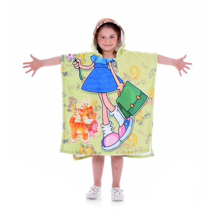 Детски хавлии за плаж и баня със забавни щампи 5 варианта