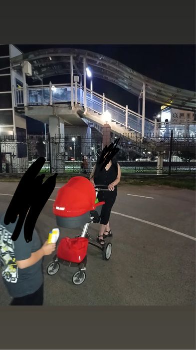 Продам детскую коляску 2в1. Люлька и прогулочный блог