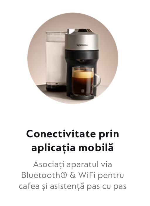 Espressor Vertup Pop+ argintiu