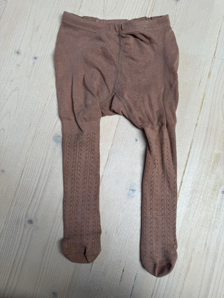 Комплект за момиченце - сукман H&M и чорапогащник Kognes Slojd