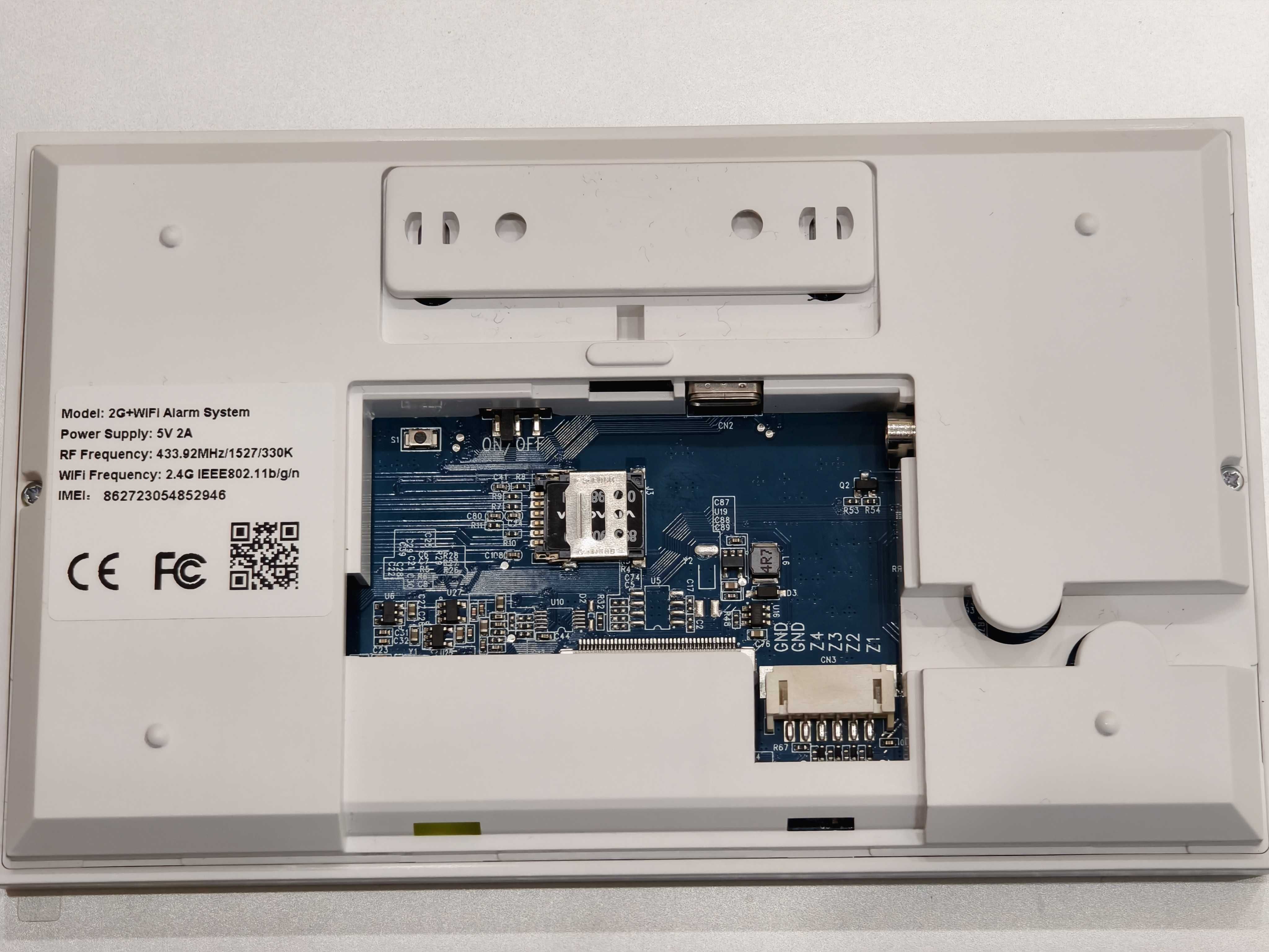 Смарт WiFi, Gsm алармена система за дома Tuya, Smart Life тъчскрийн