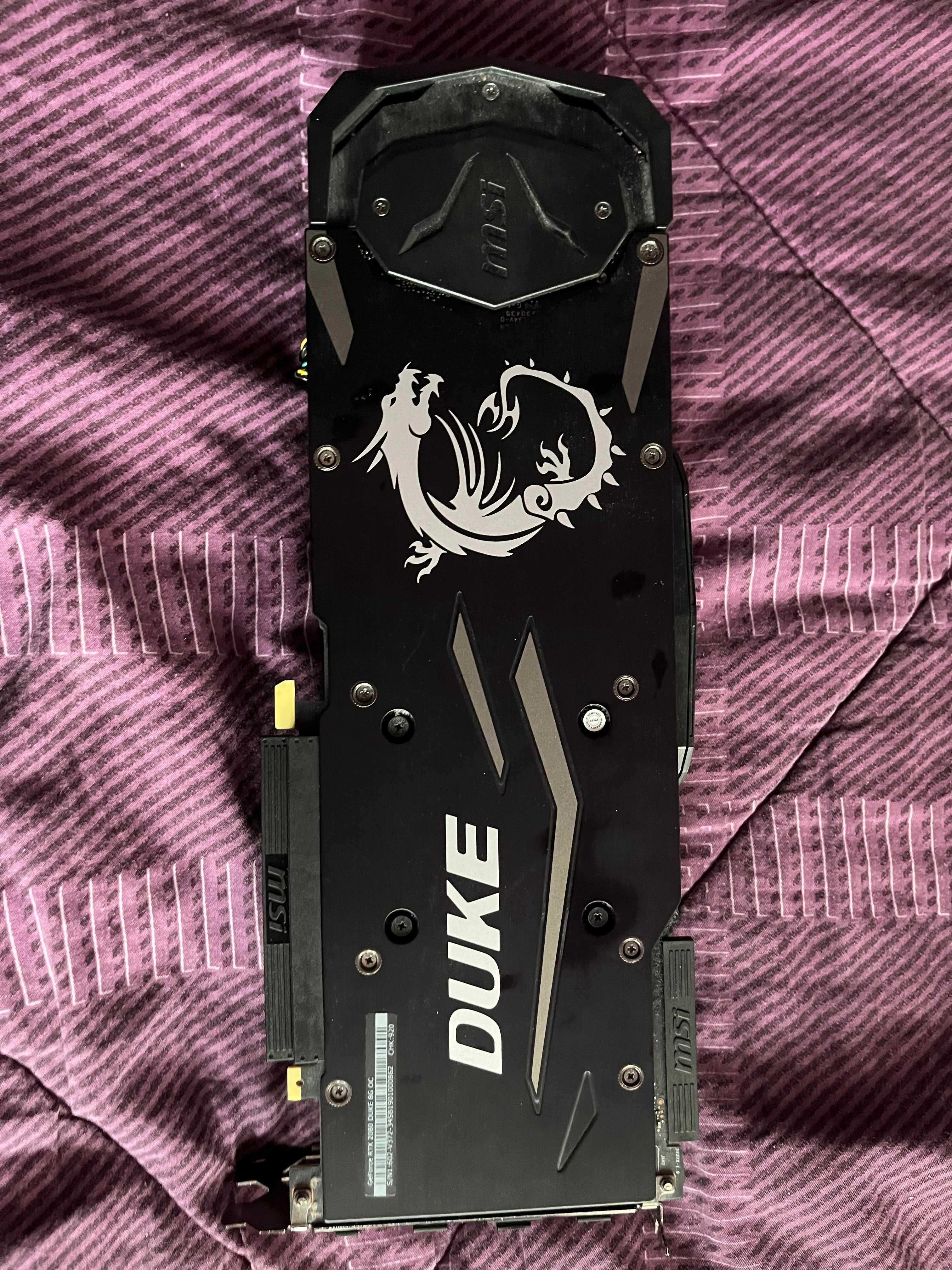 MSi 2080 DUKE 8G OC