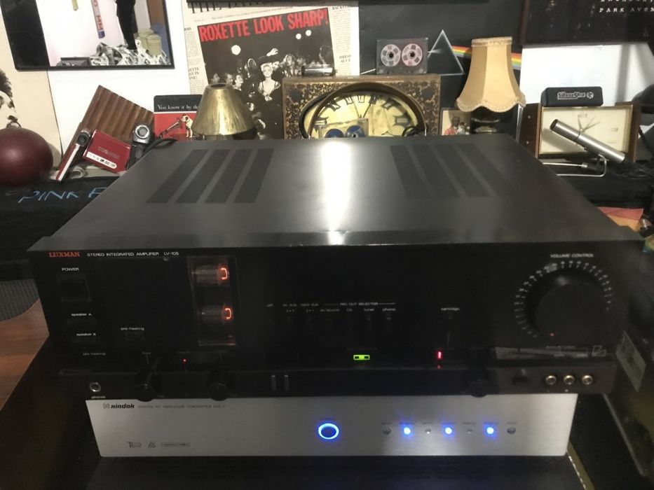Amplificator Luxman LV 105/Lampi
