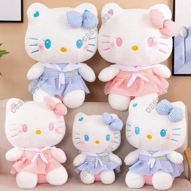 Голяма плюшена играчка Кити, Плюшена играчка Hello Kitty 60cm