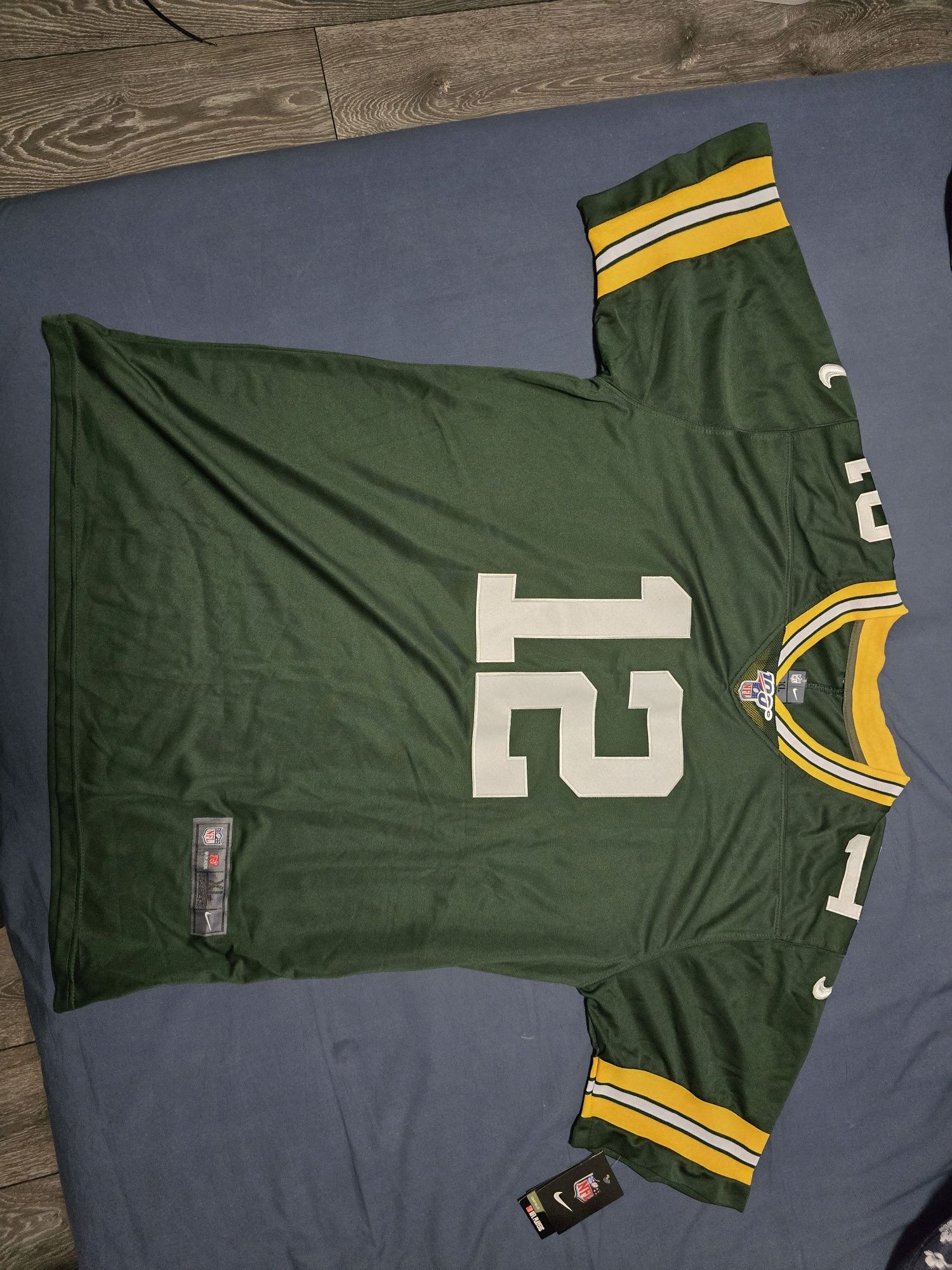 Nike Джързи на Green Bay Packers #12 Aaron Rodgers XL