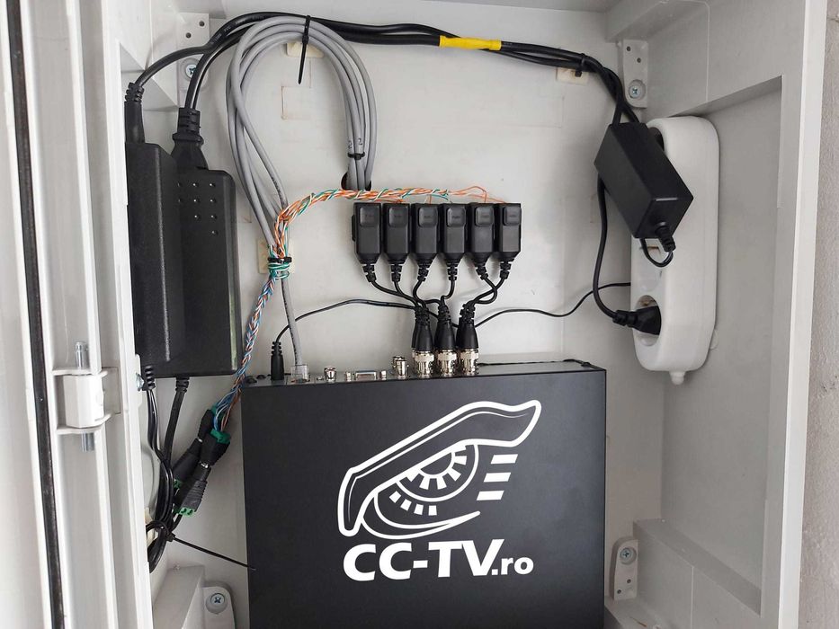 Camere de Supraveghere 5Mp cu montaj.