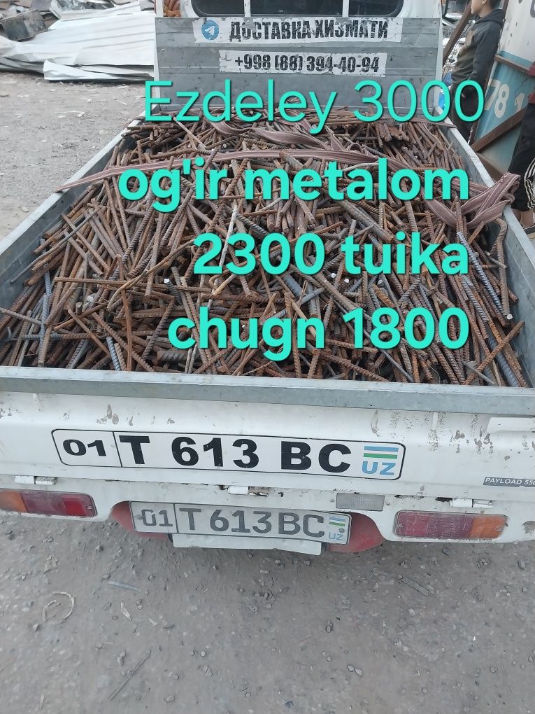 Metallom metallom olamiz Toshkent shahar buylab