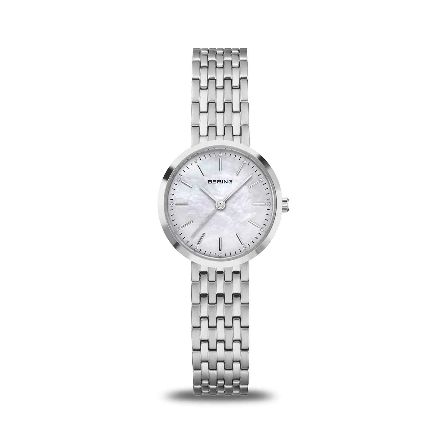Дамски часовници Bering - Сапфир кристал, кристали Swarovski, 316L