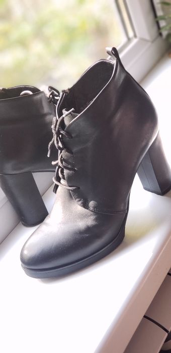 Ботильоны  Mario Muzi (утепленные), кожа 38р