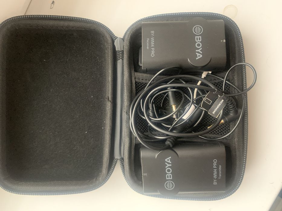 Петличка boya by-wm4 pro петличный микрофон