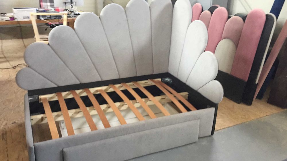 paturi copii tapitate colt 120x200