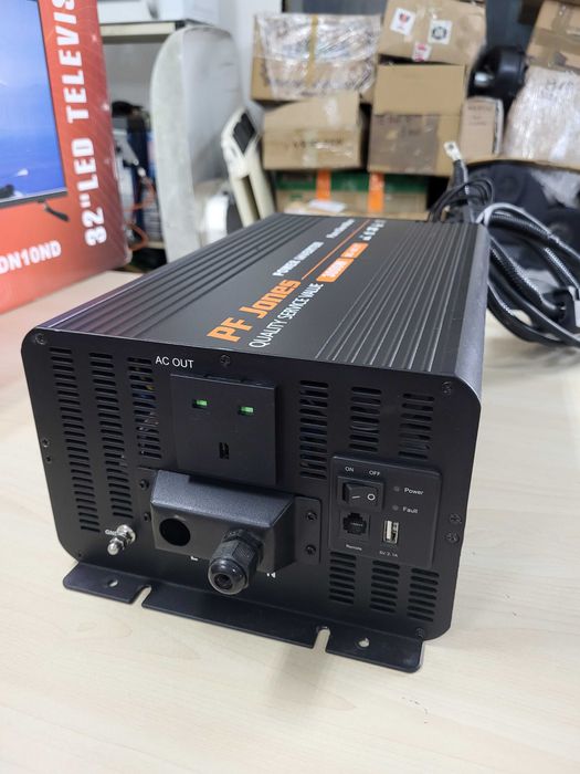 Инвертор 12V 220V 3000W чиста синусоида каравана кемпер бус