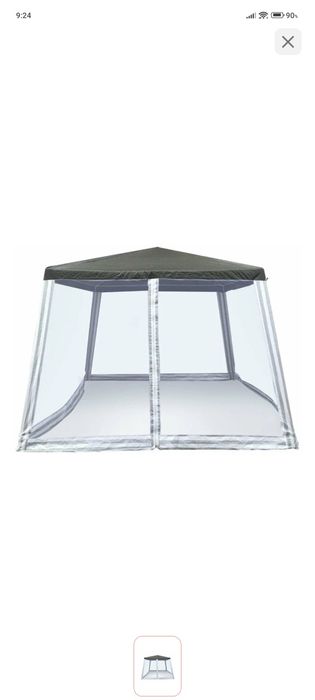 Садовый шатер Квадратный