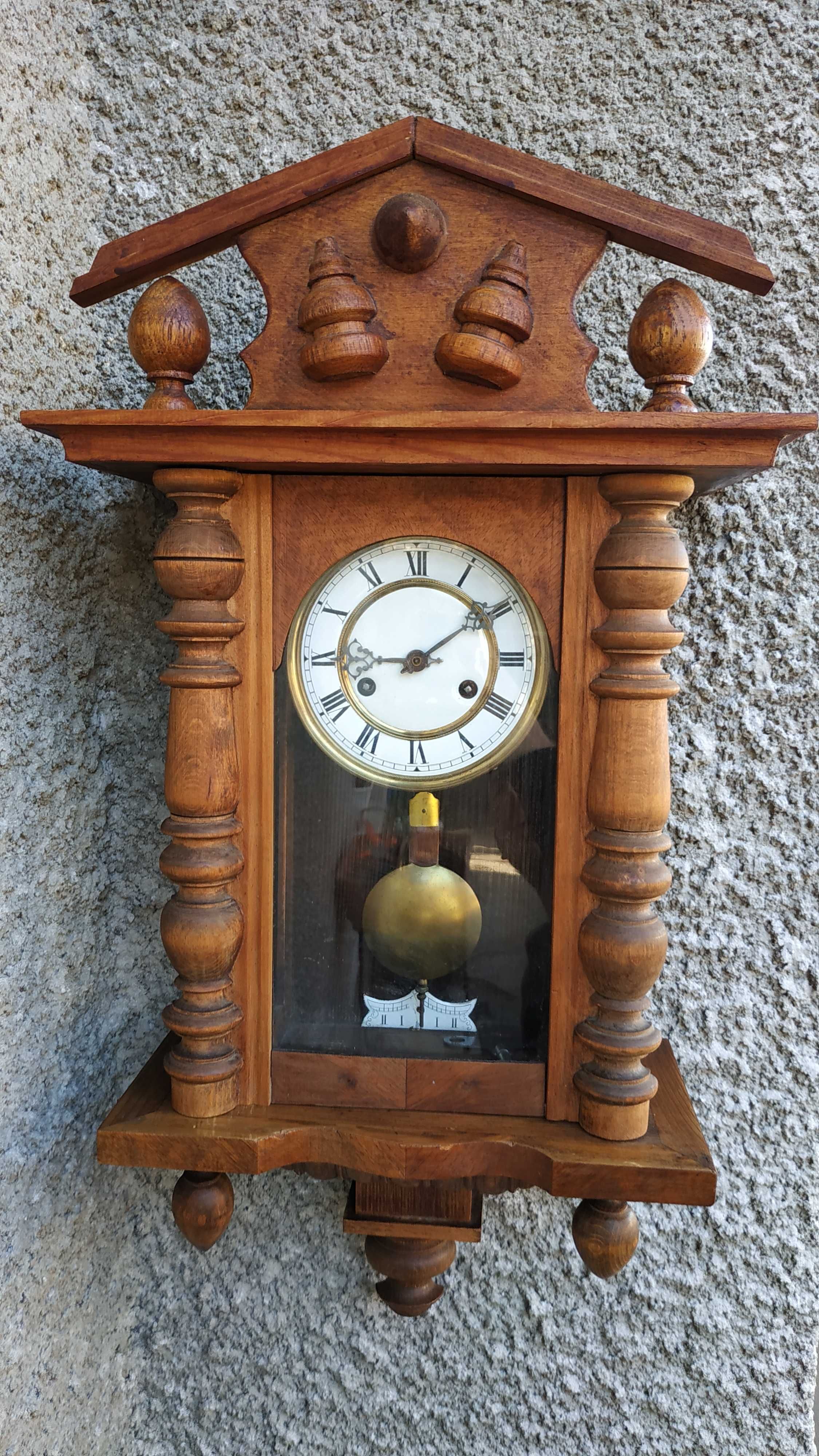 Немски стенен часовник - Junghans - Антика - 1920г.