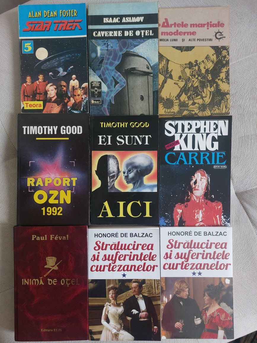 Carti diverse, în stare foarte bună, unele inca sigilate