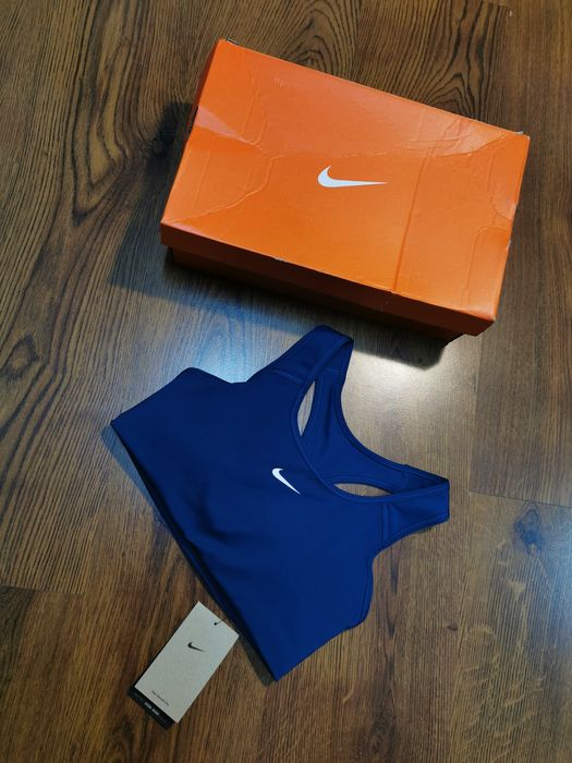 Sutien sport / top Nike damă S (A-C), turcoaz, nou