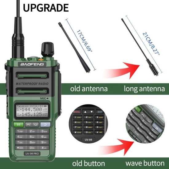 Радиостанция Baofeng 9R pro