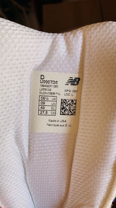 New balance Made in USA 990v6 EU43