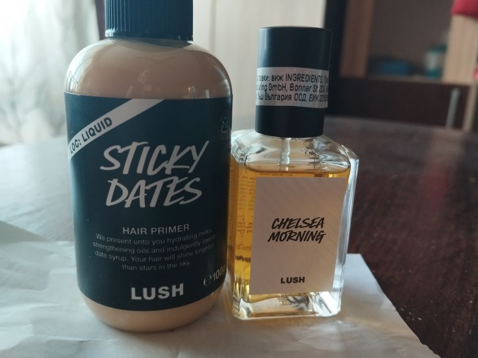 Lush;Sticky dates; Chelsea morning