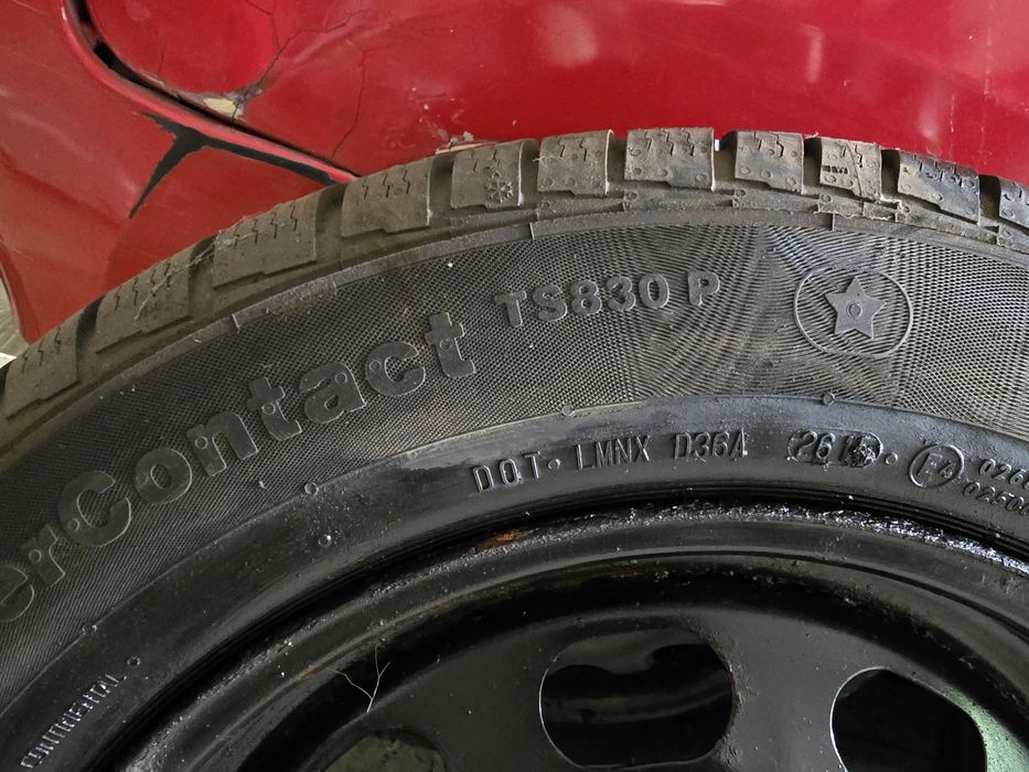 4 roți BMW cu anvelope iarnă 195/65/16