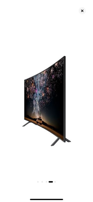 Televizor curbat LED Smart Samsung, 123 cm, 49RU7302, 4K Ultra HD