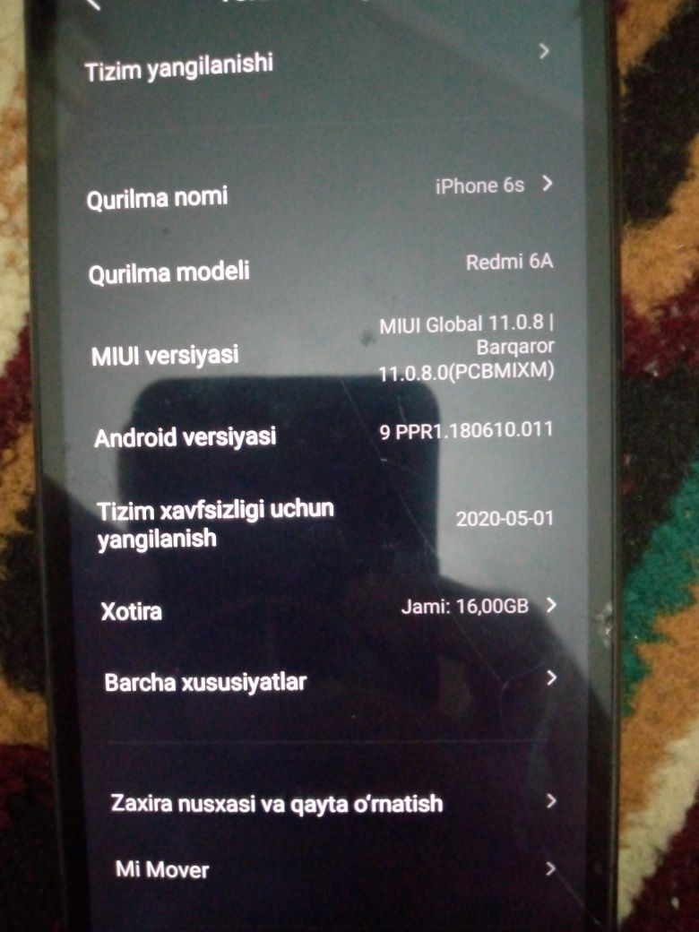 Redmi 6A sotiladi