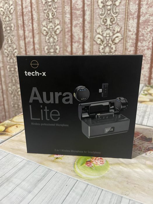 Петличка tech-x без контактный микрофон для записи видио и т.д.р