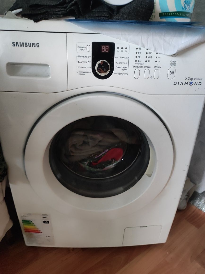 Продам стиральную машину Самсунг 5кг б/у
