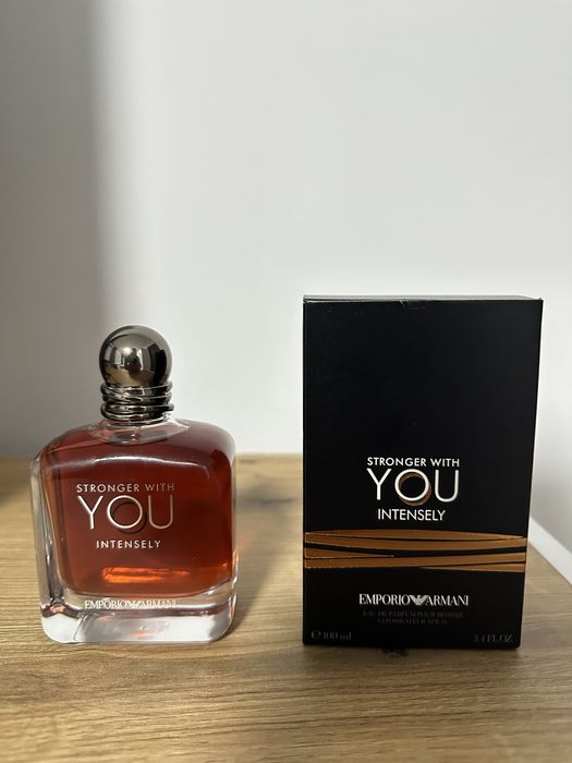 Armani stronger with you intensely 100ml парфюм армани