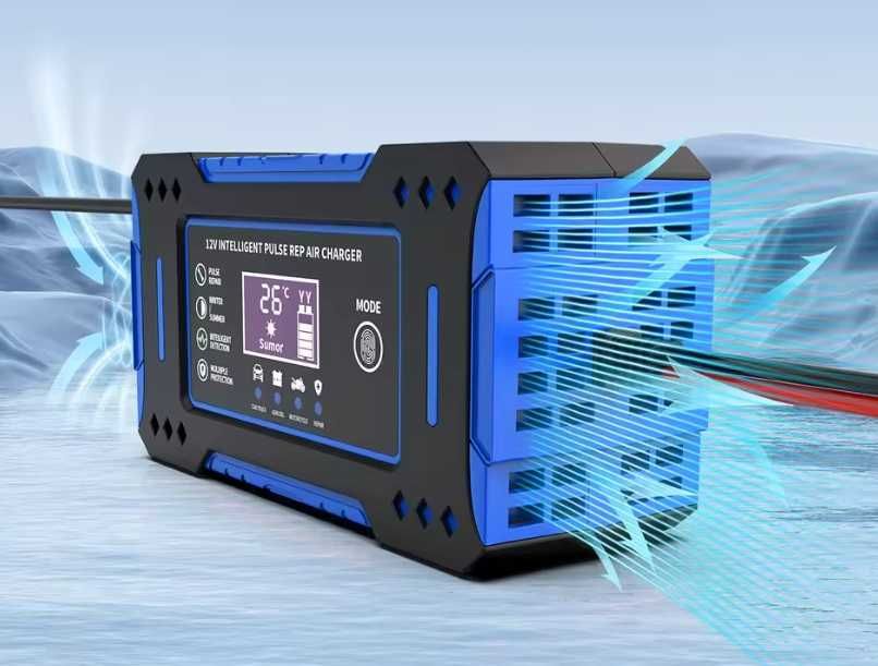 Интелигентно зарядно за акумулатори 12V