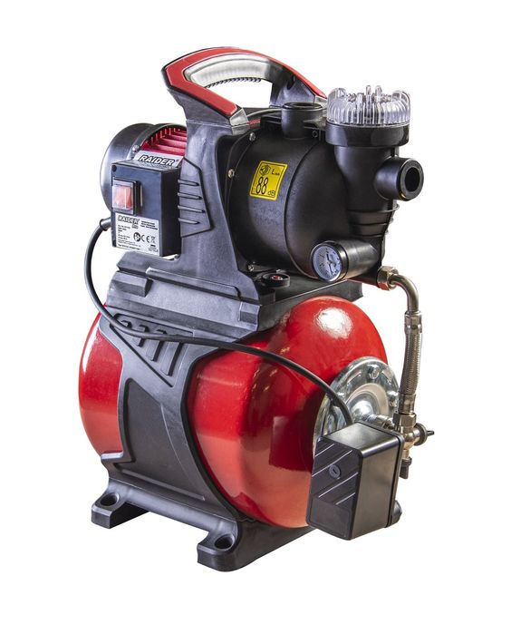 Raider PRO 800w, Хидрофорна помпа, RDP-WP800SW 1", 53л/мин, 3 бара, 40