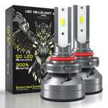 Set 2x Becuri LED HB3 (9005) / HB4 (9006)  60w 4600 lm