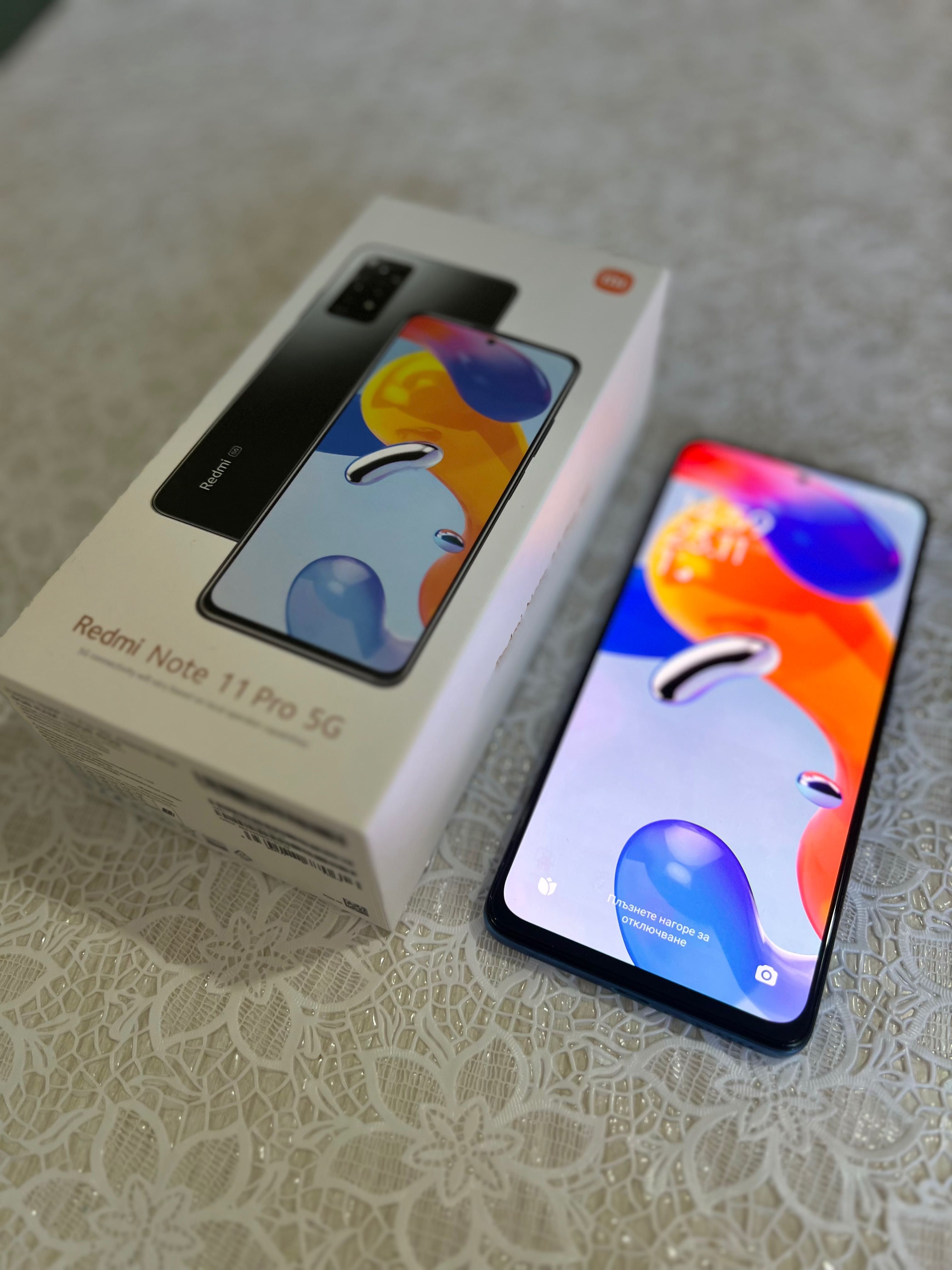 Телефон Xiaomi Redmi Note 11 PRO 5G (Като нов)