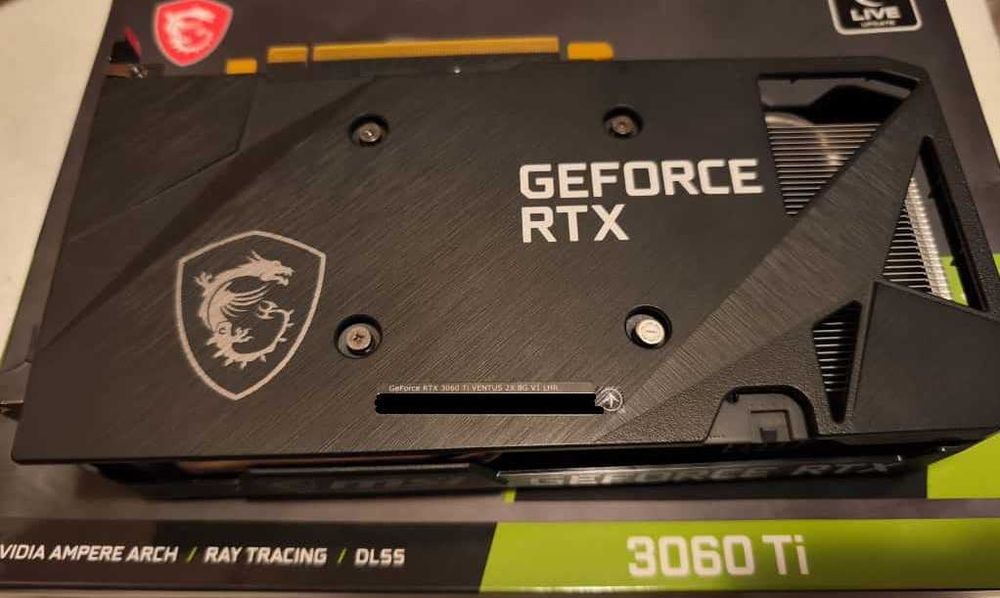 Placa Video Nvidia MSI RTX 3060 Ti Ventus 2X 256-bit 8gb