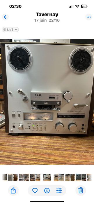 Vintige akai gx 620