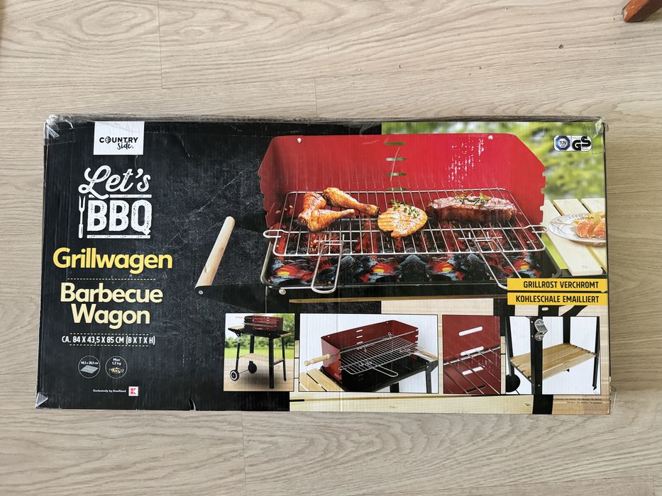 Gratar mobil pe roti NOU