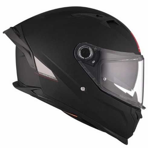 Каска MT BRAKER SV SOLID A1 MATT BLACK със слънчеви очила атрактивна
