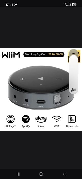 Сетевой аудиоплейер Wiimmini