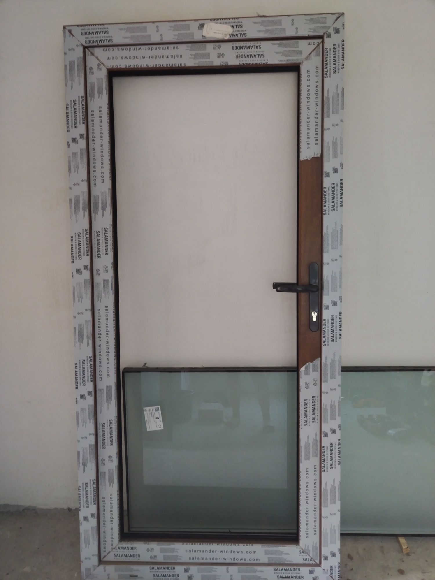 Ușă termopan/tripan 5 camere standard- stejar auriu